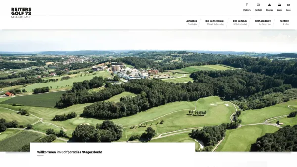 Website Screenshot: ThermenGolf Lafnitztal THERMEN GOLFSCHAUKEL LAFNITZTAL - Reiters Golf 72 Stegersbach ~ Willkommen im Golfparadies Stegersbach! - Date: 2023-06-22 15:21:08