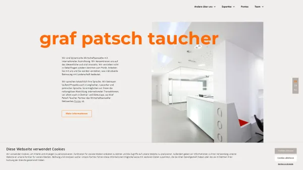 Website Screenshot: Graf Patsch Rechtsanwälte - Rechtsanwaltskanzlei | Graf Patsch Taucher Rechtsanwälte - Date: 2023-06-22 15:01:48