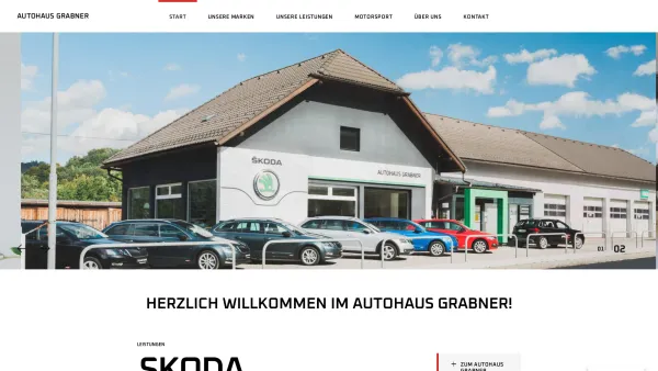 Website Screenshot: Autohaus Grabner SKODA GEBWSKODA - Autohaus Grabner – Ihre KFZ-Werkstätte in Hainfeld - Date: 2023-06-15 16:02:34