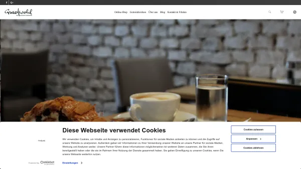 Website Screenshot: Bio-Vollwertbäckerei Gradwohl GmbH - Bio-Vollwert Bäckerei Gradwohl: Die Kraft Der Körner Gehört Dir! Bäckerei Gradwohl - Date: 2023-06-22 15:01:48