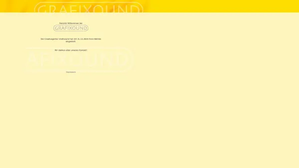 Website Screenshot: GRAFIXOUND Werbeagentur - GRAFIXOUND Werbeagentur - Date: 2023-06-22 15:01:48