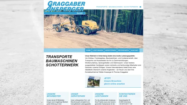 Website Screenshot: Graggaber & Ansperger GmbH - Graggaber Ansperger - Date: 2023-06-22 15:17:09