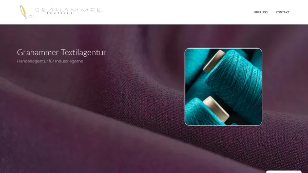 Website Screenshot: Grahammer Textiles - index - Grahammer Textilien - Date: 2023-06-14 10:40:15