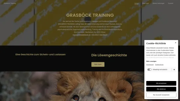 Website Screenshot: Grasböck Training - Home | Grasböck-Training - Date: 2023-06-22 15:12:00