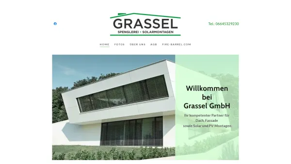Website Screenshot: GRASSEL-DACH - www.grassel-dach.at - Date: 2023-06-22 15:12:00