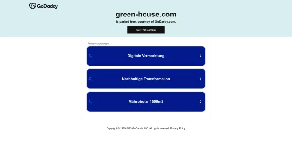 Website Screenshot: GreenHouse Homeshop - Date: 2023-06-14 16:35:38