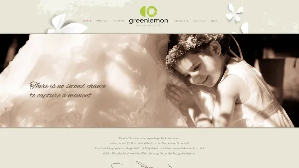 Website Screenshot: Green Lemon Photography Norman Schätz - Hochzeitsfotografie by Norman Schätz | Hochzeitsfotografie, Fotoreportage, Fotoalbum - Date: 2023-06-22 15:01:52
