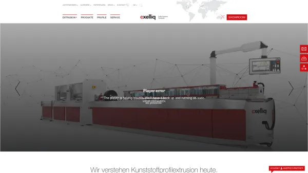 Website Screenshot: Greiner Tech.Profile GmbH - Kunststoffprofilextrusion - Exelliq - Date: 2023-06-14 10:37:24