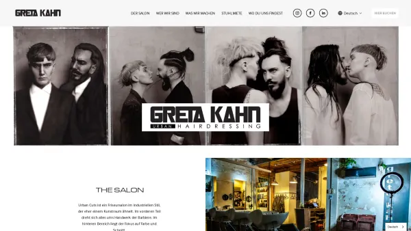 Website Screenshot: Classic Cuts Greta Kahn - GRETA KAHN - Date: 2023-06-22 15:01:52