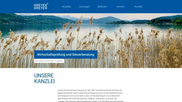 Website Screenshot: Greyer Greyer Wirtschaftstreuhand GmbH - Greyer & Greyer - Date: 2023-06-22 15:01:52