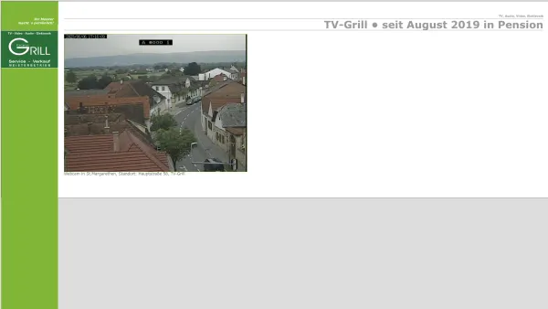 Website Screenshot: Franz Grill TV Video Audio Elektronik - Grill St.Margarethen Fernseher Reparatur Service Audio Video TV - Date: 2023-06-14 10:40:18