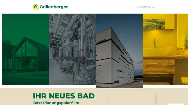 Website Screenshot: Ernst Grillenberger Ges.m.b.H - Home - Grillenberger - Date: 2023-06-22 15:01:52