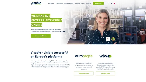 Website Screenshot: Direct Marketing ProSuccess Grötzl Partner WLW - Visable: your B2B specialist for online visibility | Visable - Date: 2023-06-22 15:12:00