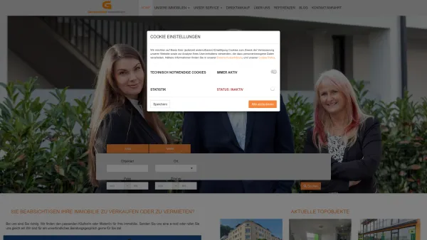 Website Screenshot: Grosschädl Grossschaedl Immobillien - Gewerbeimmobilien Makler in Salzburg - Grosschädl Immobilien - Date: 2023-06-22 15:13:43
