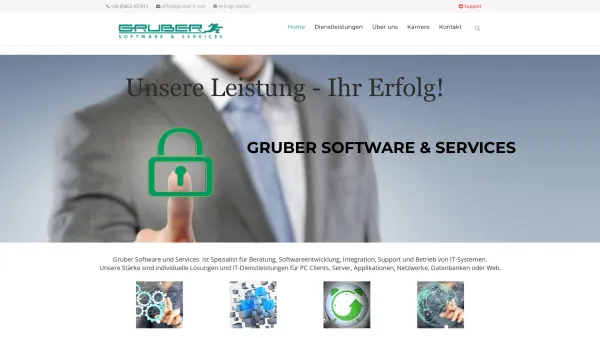 Website Screenshot: Gruber Software und Services GmbH - Gruber Software & Services GmbH – Gruber Software & Services GmbH - Date: 2023-06-22 15:13:43