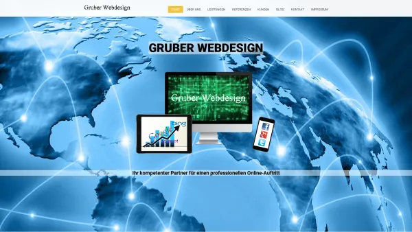 Website Screenshot: Gruber Webdesign - Gruber Webdesigen - Date: 2023-06-22 15:13:43