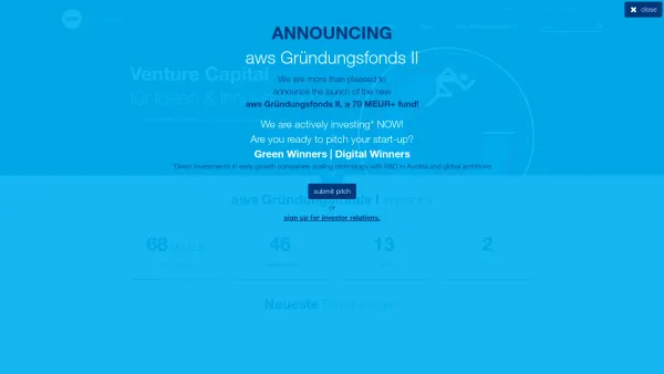 Website Screenshot: Gründerfonds Beteiligungsmanagement GmbH - Gründerfonds - Gründerfonds - Date: 2023-06-22 15:01:57