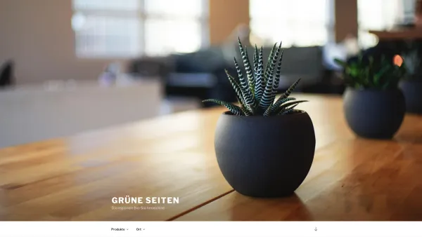 Website Screenshot: Werbeagentur Schwab - Grüne Seiten – Die regionale Bio-Suchmaschine - Date: 2023-06-22 15:01:57