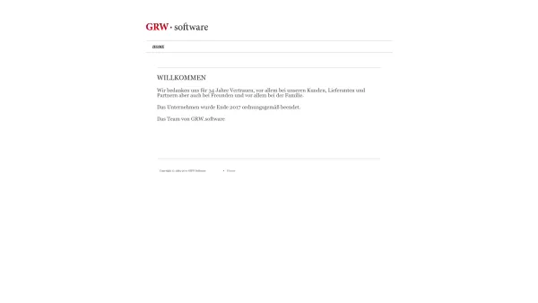 Website Screenshot: GRW.Software - GRW - software - Date: 2023-06-22 15:01:57