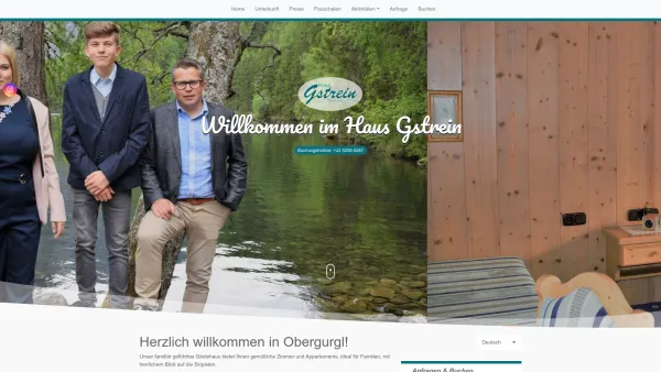 Website Screenshot: Haus Gstrein Obergurgl-Hochgurgl Pension/Ferienwohnung - Haus Gstrein | Haus Gstrein - Date: 2023-06-22 15:01:57