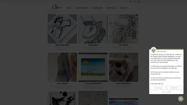 Website Screenshot: GTK Galerie Tulbingerkogel - Startseite - gtk.at | Kunst am Tulbinger Kogel - Date: 2023-06-14 10:37:32
