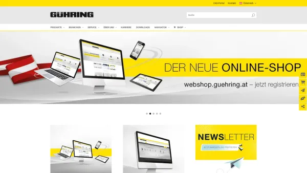 Website Screenshot: GÜHRING Präzisionswerkzeuge - Gühring KG - Date: 2023-06-22 15:13:43