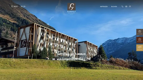 Website Screenshot: Hotel Gundolf*** - 4**** Wohlfühlhotel GUNDOLF - Hotel Gundolf - Date: 2023-06-22 15:12:04