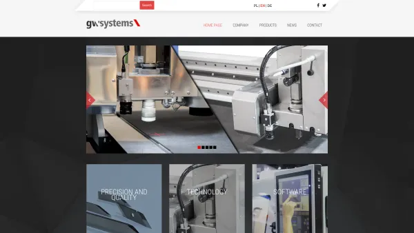 Website Screenshot: gw-systems - Home page - GW-SYSTEMS - Date: 2023-06-22 15:02:01