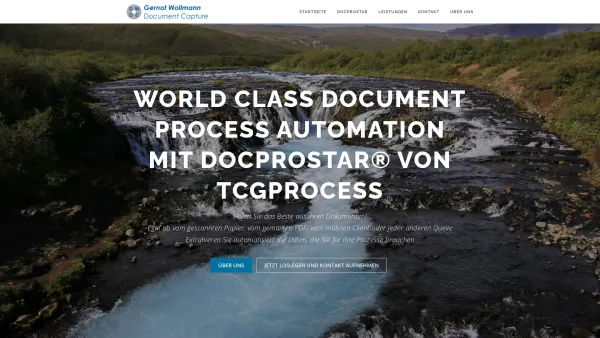 Website Screenshot: Mag. Gernot Gernot Wollmann Document Capture - Startseite - Gernot Wollmann - Date: 2023-06-22 15:02:01