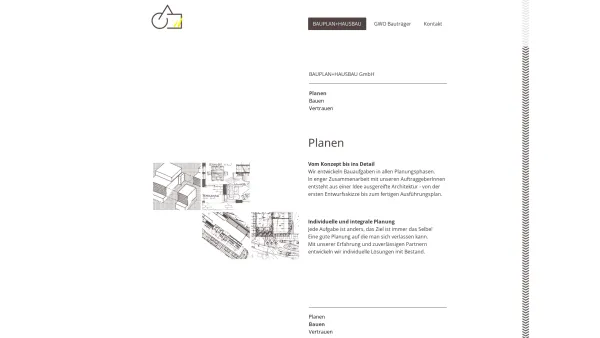 Website Screenshot: GWO Bautraeger Reihenhausanlage Alberndorf - BAUPLAN+HAUSBAU - Bauplan+Hausbau GmbH. - Date: 2023-06-22 15:02:01