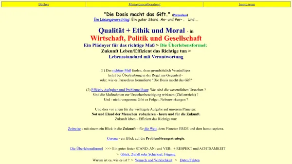 Website Screenshot: H.Eeureka Consulting - Wirtschaft, Politik, Gesellschaft - Qualität, Ethik, Moral - Date: 2023-06-22 15:02:01