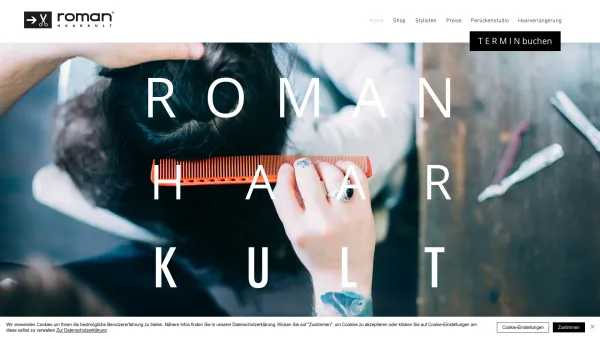 Website Screenshot: Roman Haarkult ( Haarkult-Höllinger GmbH) - roman haarkult - Date: 2023-06-22 15:02:01