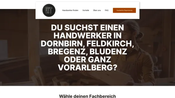 Website Screenshot: hacklerkasten.at - Hacklerkasten - Dein Handwerkerportal in Vorarlberg Österreich - Date: 2023-06-26 10:26:22