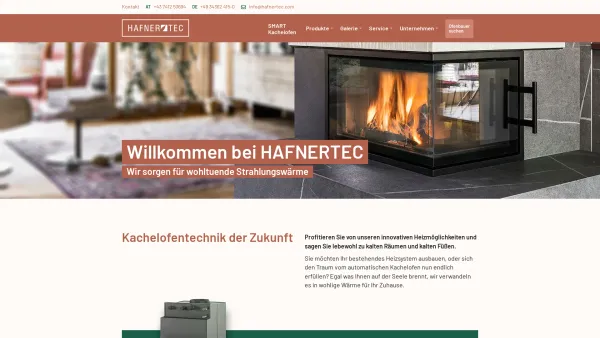 Website Screenshot: Die Kachelofen Ganzhausheizung von Hafnertec Bicker keg - Intelligent Heizen mit Hafnertec | Nachhaltig & Effizient - Date: 2023-06-22 15:15:51