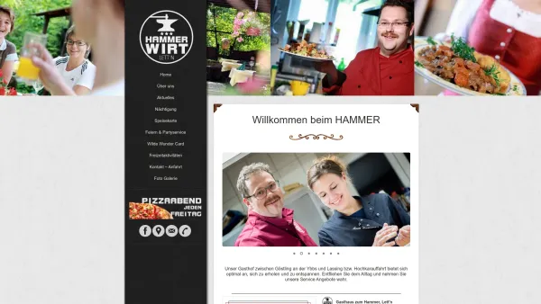 Website Screenshot: Gasthof zum Hammer - Hammerwirt Lettn | Göstling an der Ybbs - Date: 2023-06-22 15:12:08