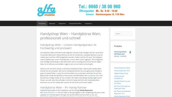 Website Screenshot: Handybörse Wiener Neustadt – Hilft Ihnen bei der Handyreparatur - Handyshop Wien – Handybörse – Handy Reparatur Wien - Date: 2023-06-15 16:02:34