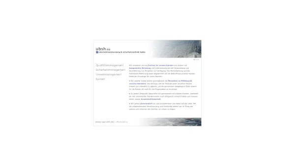 Website Screenshot: Unternehmensberatung Hanke - unternehmensberatung & sicherheitstechnik hanke - Date: 2023-06-22 15:02:08