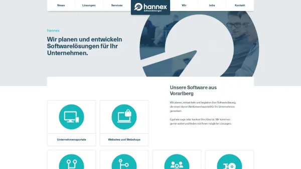 Website Screenshot: hannex data.business - hannex Softwarelösungen | aus Vorarlberg - Date: 2023-06-22 15:02:09