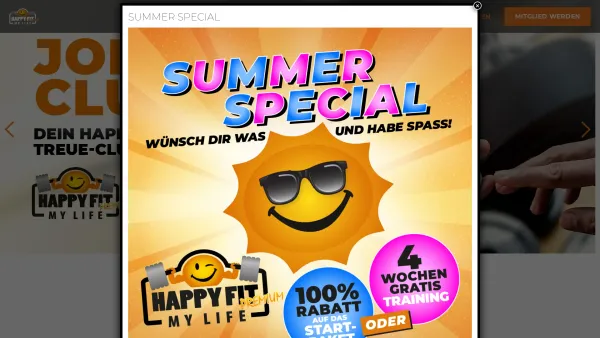 Website Screenshot: HappyFit Graz - Happy Fit - Date: 2023-06-14 16:35:49