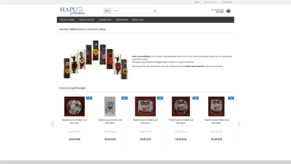 Website Screenshot: HAPU Galerie - HAPU Geschenkideen - HAPU Geschenkideen - Date: 2023-06-14 10:40:26