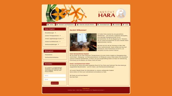 Website Screenshot: Institut Hara - Date: 2023-06-22 15:02:09