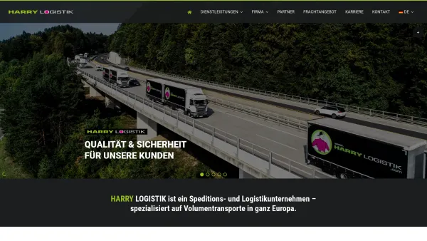 Website Screenshot: Harry Logistik GmbH & Co KG - Harry Logistik DE - Harry Logistik - Date: 2023-06-22 15:13:48