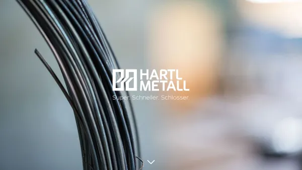 Website Screenshot: bei HARTL Metall Stahlbau Kunstschlosserei Edelstahl Waldneukirchen/O - Super. Schneller. Schlosser. - Hartl Metall, Waldneukirchen - Date: 2023-06-22 15:13:48
