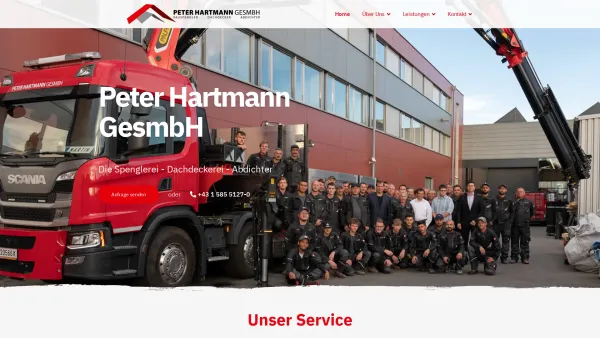 Website Screenshot: Peter Hartmann Gesellschaft HARTMANN - Home - Date: 2023-06-22 15:13:48