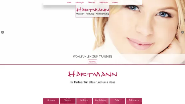 Website Screenshot: Hartmann Installationen - Unternehmen-Hartmann Installation-4673 Gaspoltshofen - Date: 2023-06-22 15:13:48
