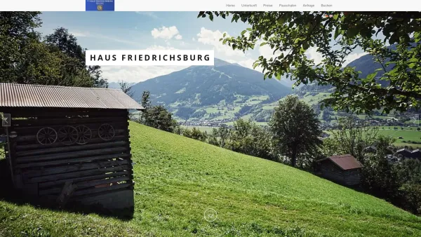 Website Screenshot: Haus Friedrichsburg - Haus Friedrichsburg - Willkommen - Date: 2023-06-22 15:02:13