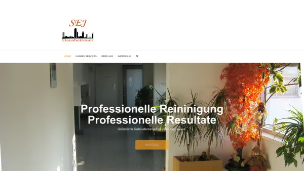 Website Screenshot: SEJ Hausbetreuer e.U - Hausbetreuer Sej – Willkommen bei Hausbetreuer Sej - Date: 2023-06-15 16:02:34