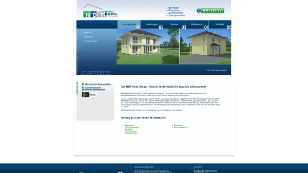 Website Screenshot: HDT Holz Design Technik GmbH. - Startseite - hdt - Holz Design Technik GmbH - Date: 2023-06-22 15:02:17
