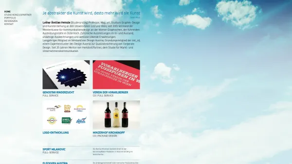 Website Screenshot: Heinzle art+corporate culture - Studio Heinzle & Partner - Date: 2023-06-22 15:16:29