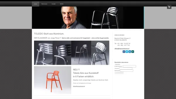 Website Screenshot: bei heinzscheurer.at - Heinz Scheurer-Objekteinrichtungen - Heinz Scheurer Objekteinrichtungen - Date: 2023-06-22 15:16:29